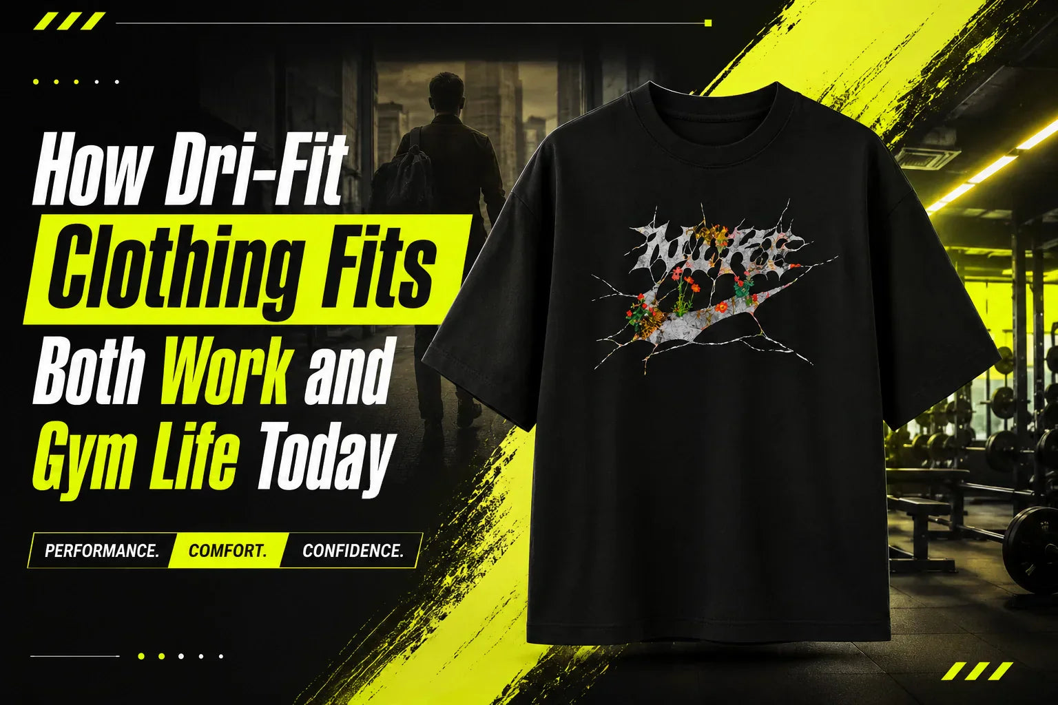 How Dri-Fit Clothing Fits Both Work and Gym Life Today
