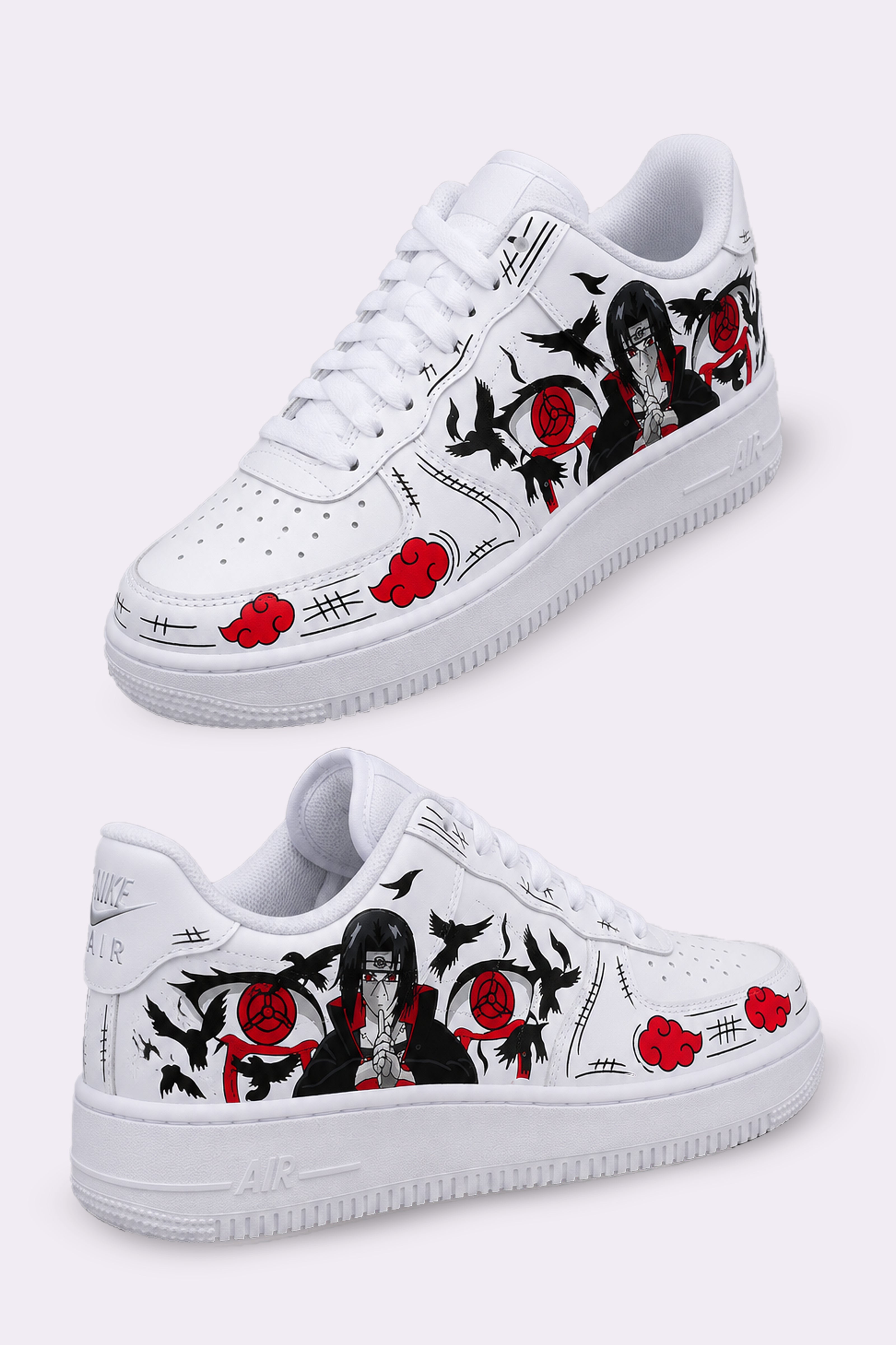 Custom Itachi Uchiha AF1 Sneakers