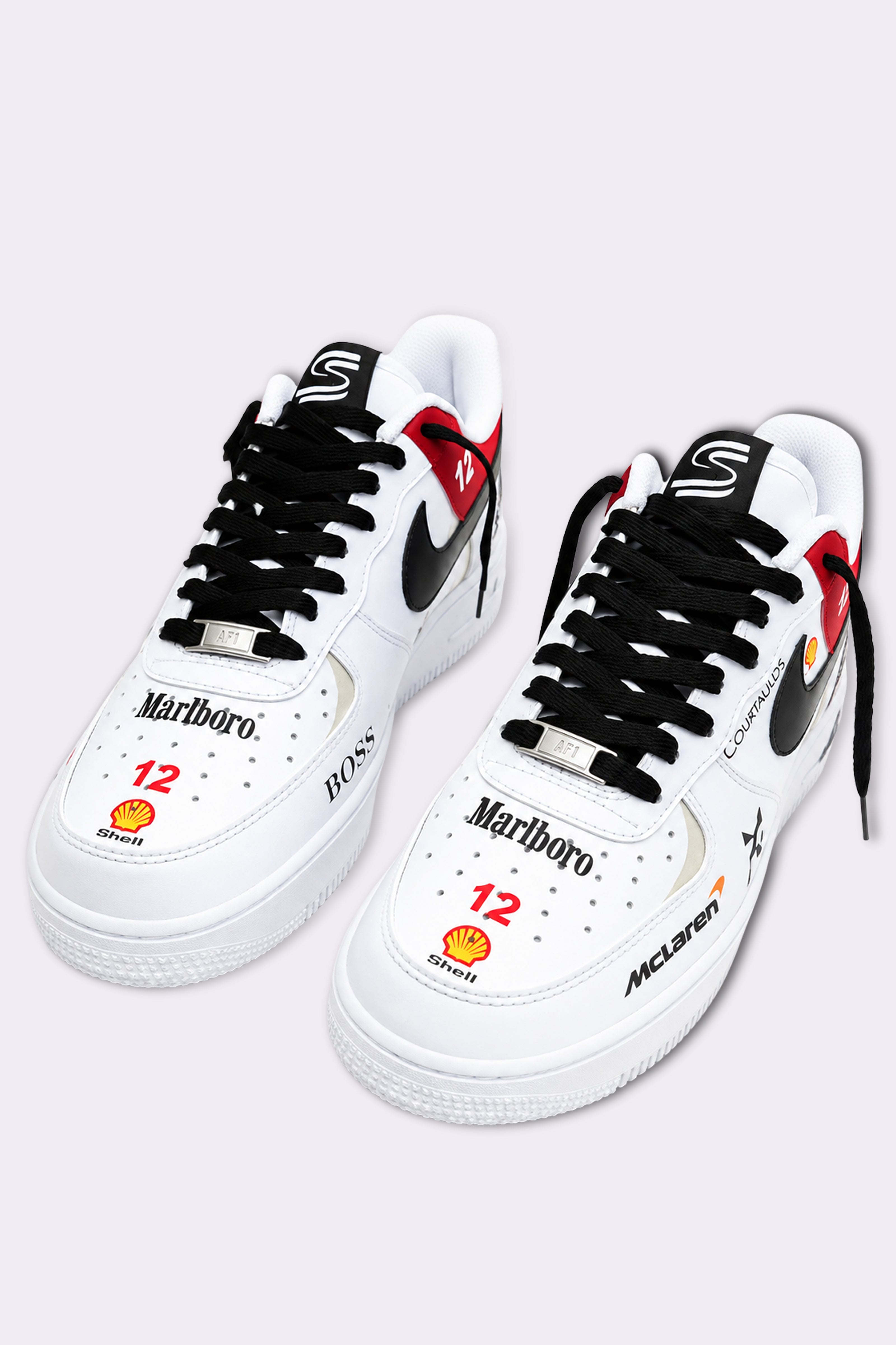 Hand Painted McLaren AF1 Sneakers
