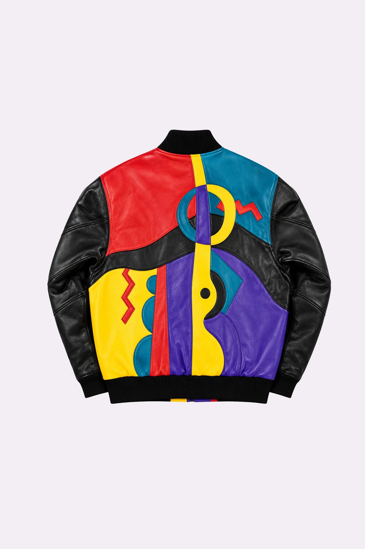 Multicolor Leather Jacket