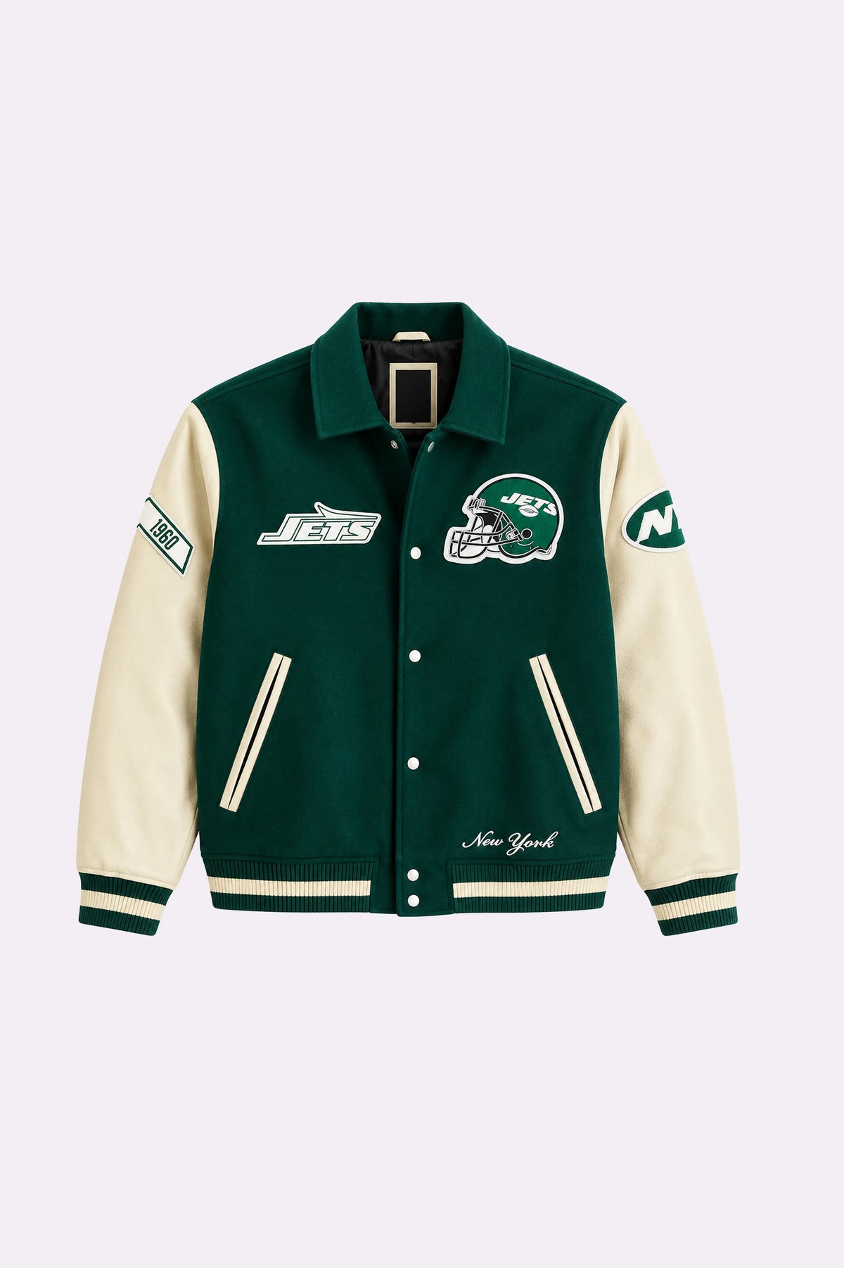 New York Jets Varsity Jacket - front view