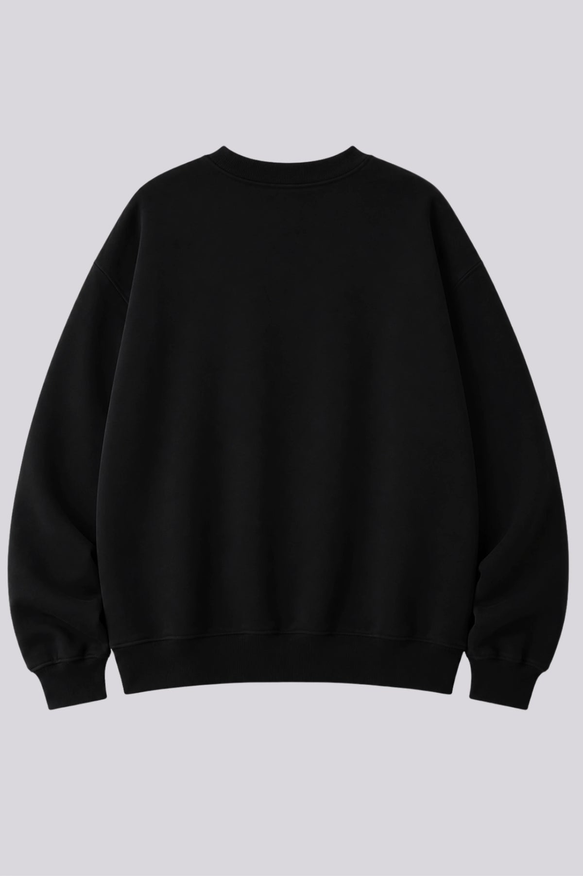 Wearable Printed Black Sweatshirt