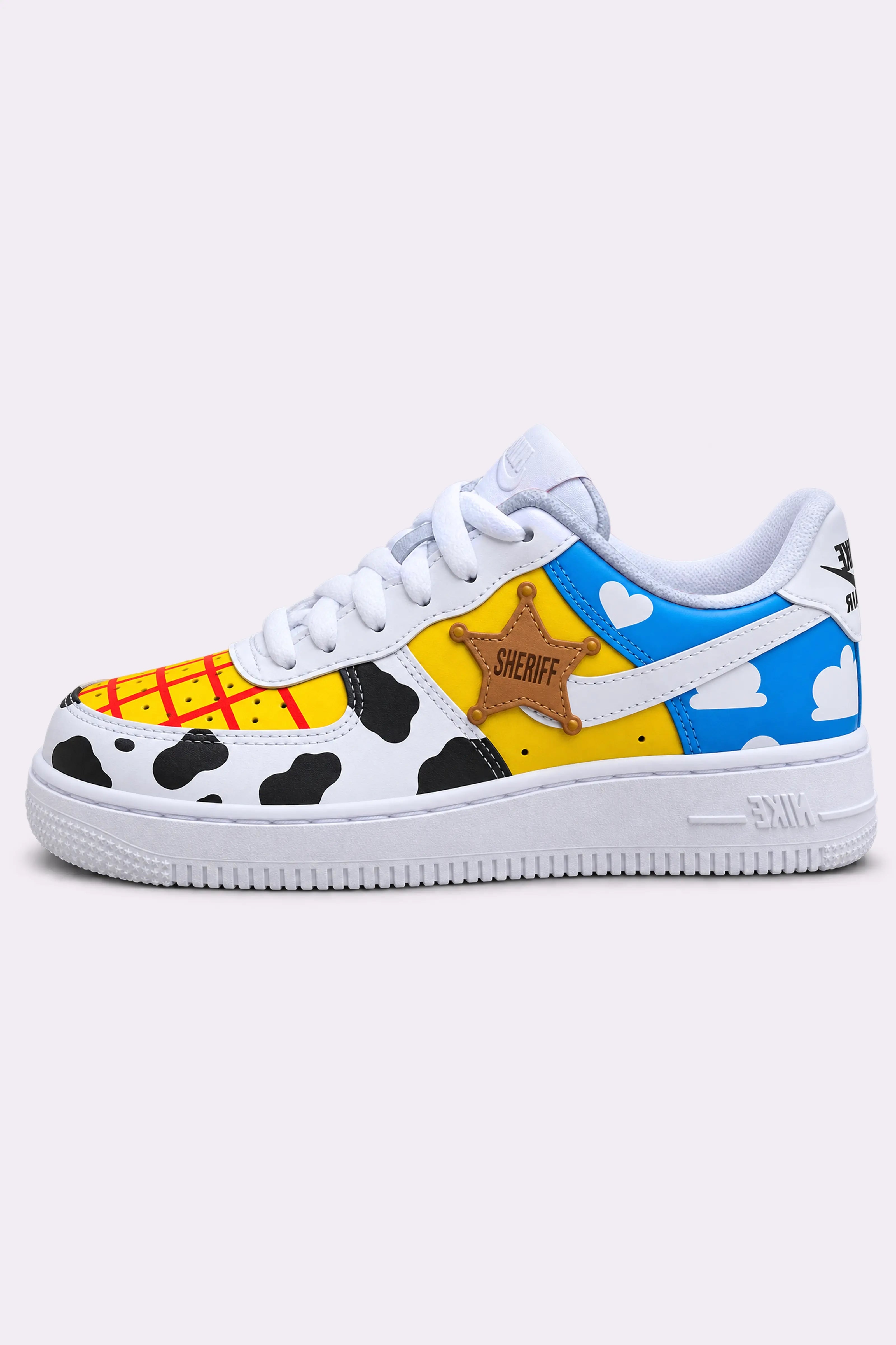 Sheriff Woody Hand-Painted Sneakers
