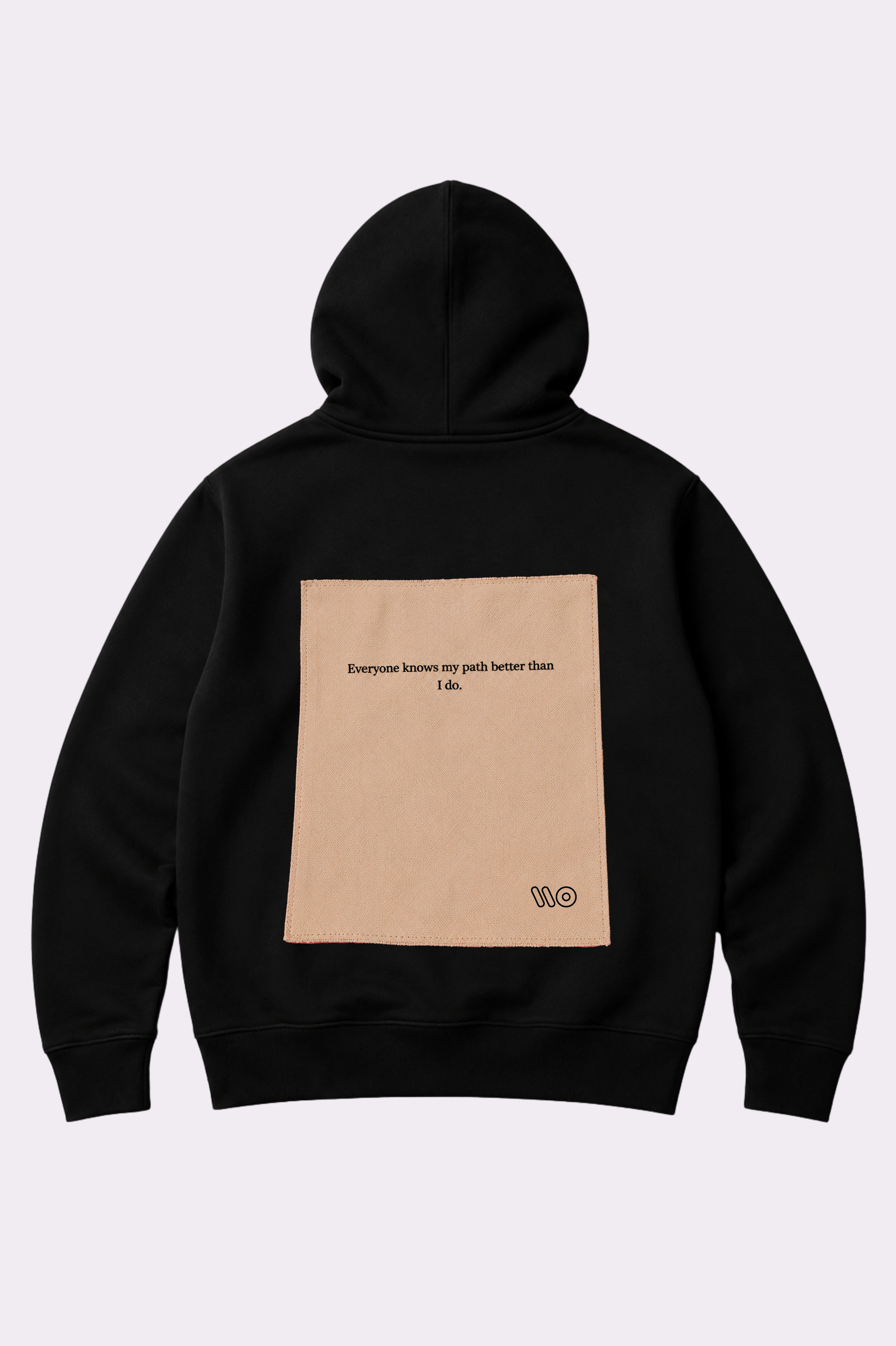 Everyone Knows My Path Black Hoodie
