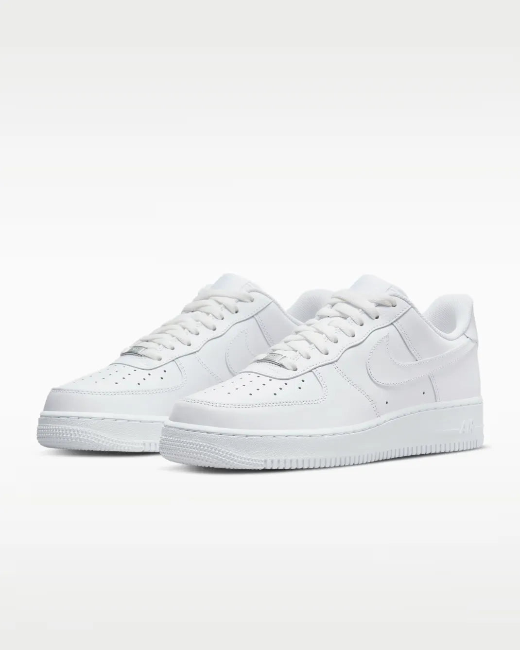 AF1 White Casual Sneakers
