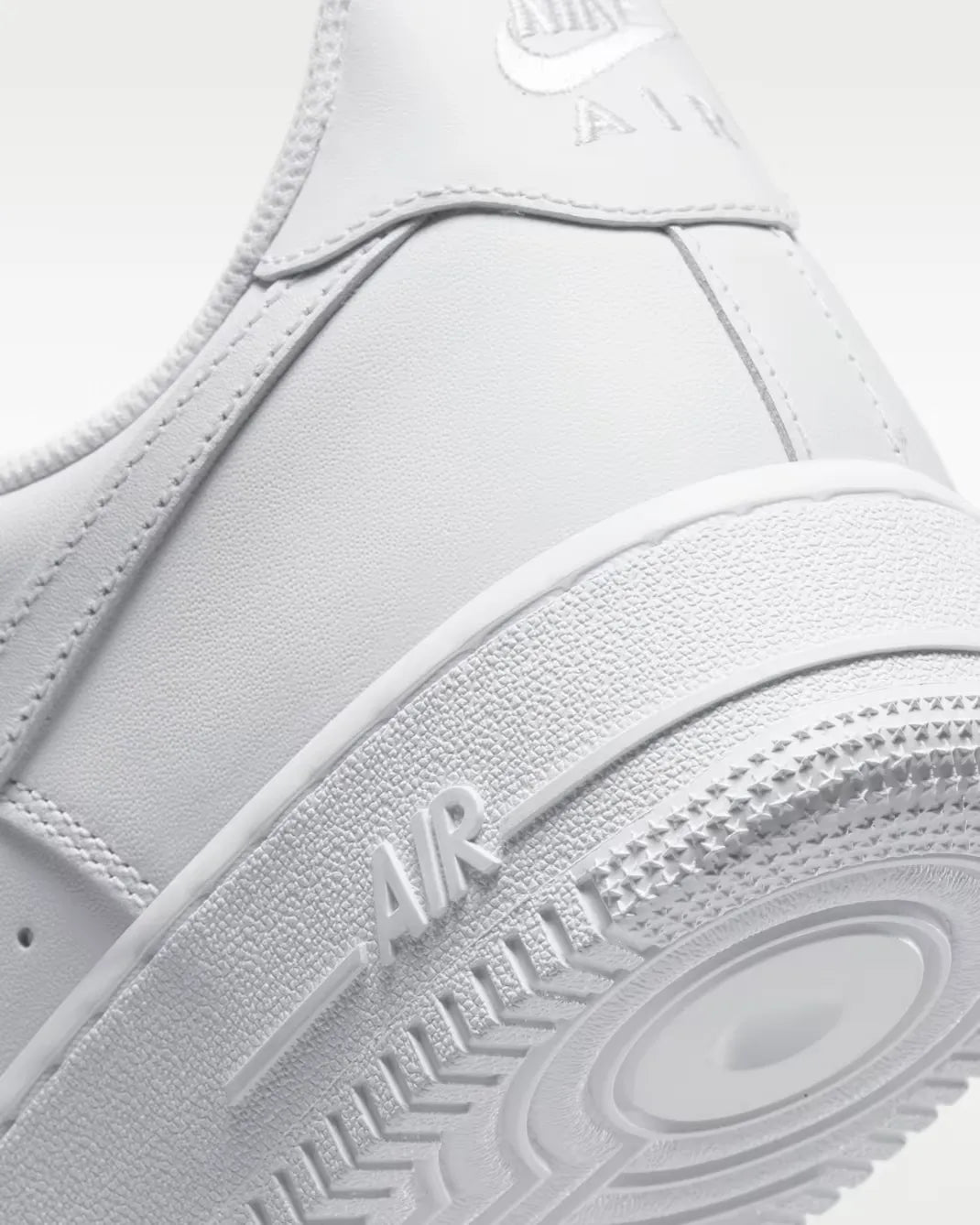 AF1 White Casual Sneakers
