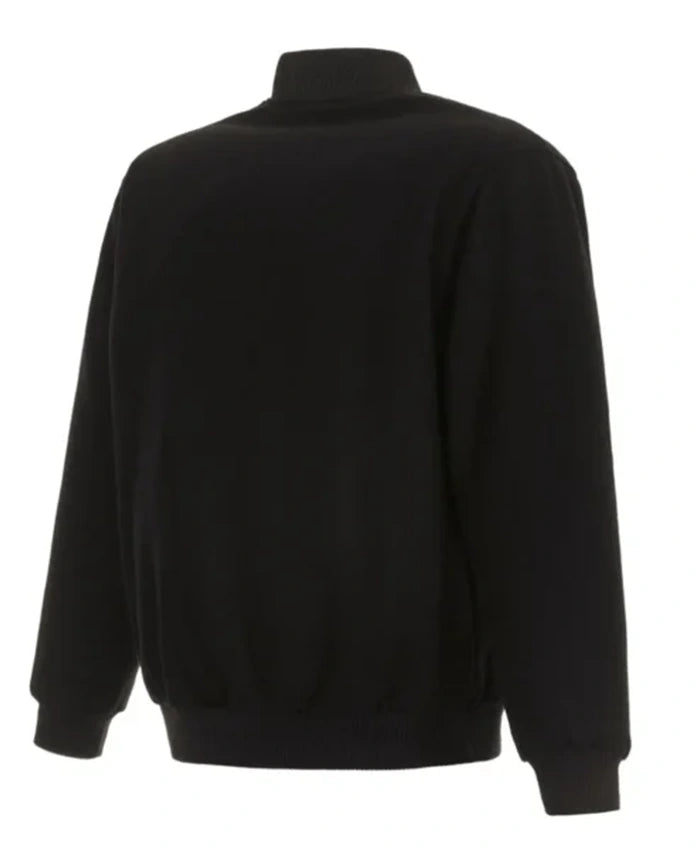 Atlanta Hawks Black Varsity Jacket