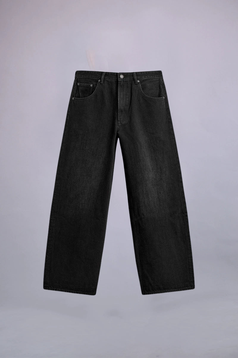 Premium Baggy Fit Black Jeans