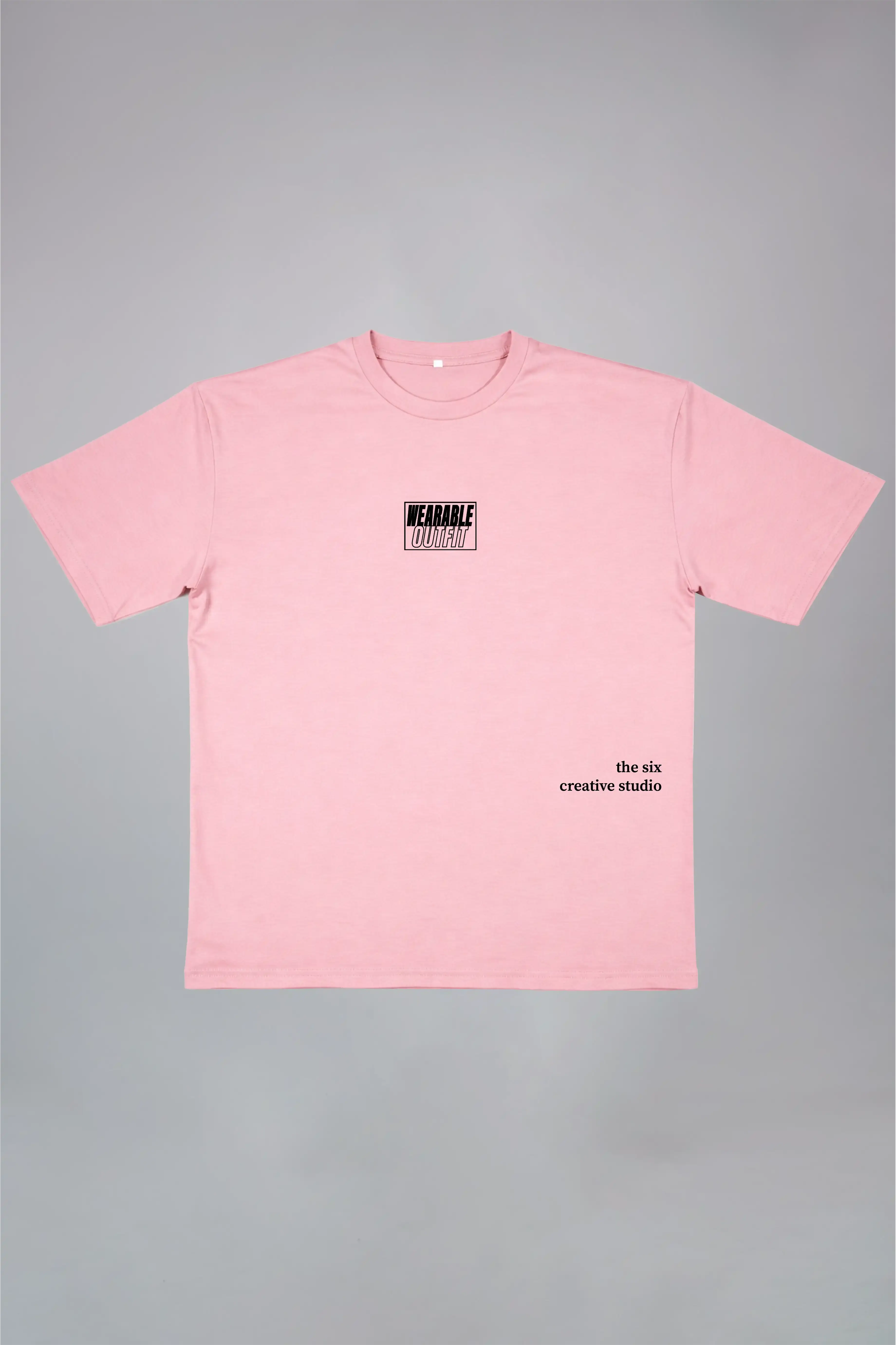 Boundless Art Red Oversized T-Shirt