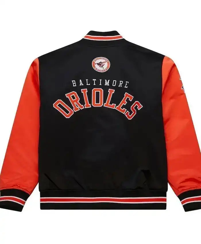 Baltimore Orioles Primetime Vintage Logo Varsity Jacket