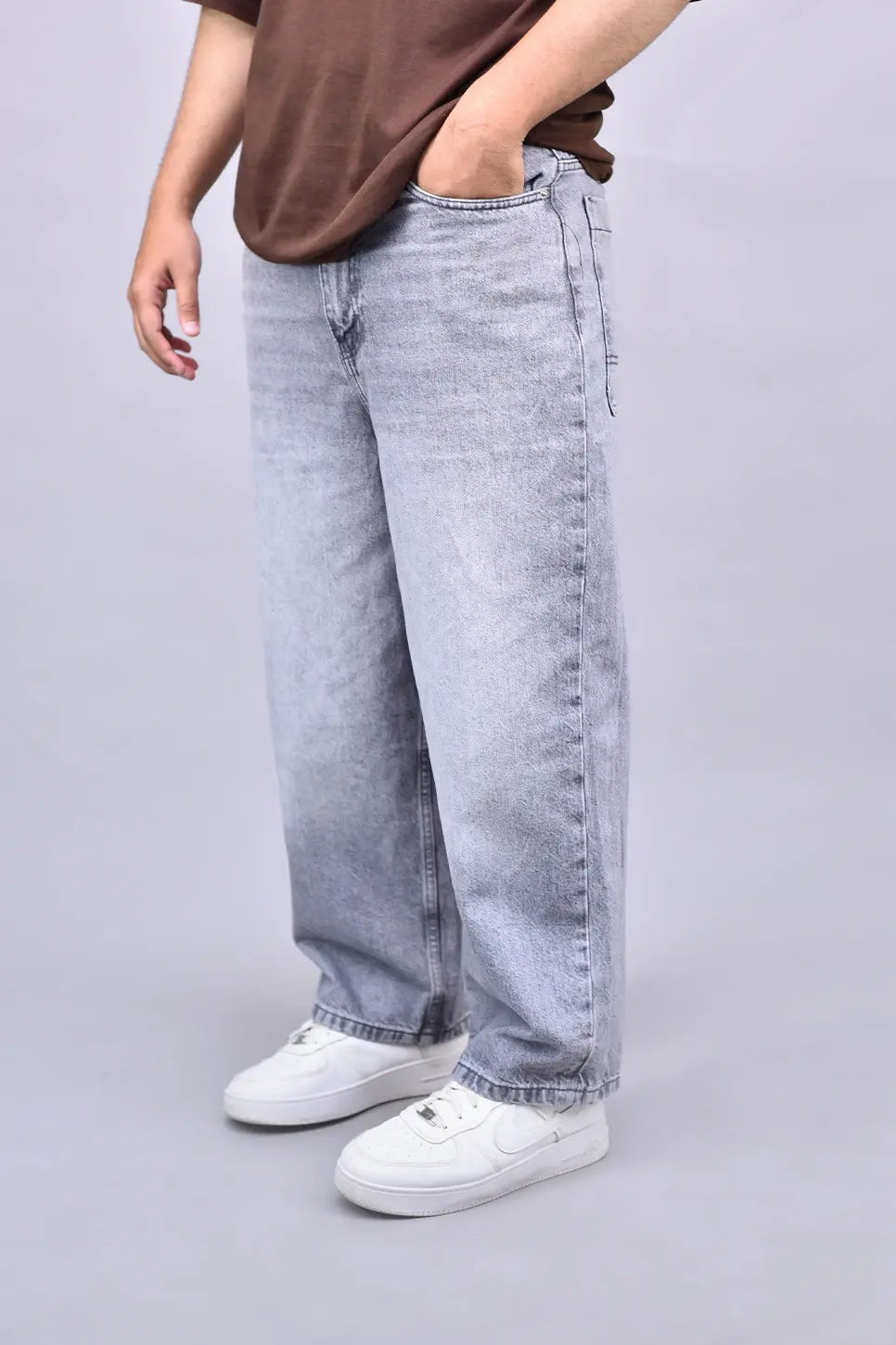 Basic Baggy Fit Jeans