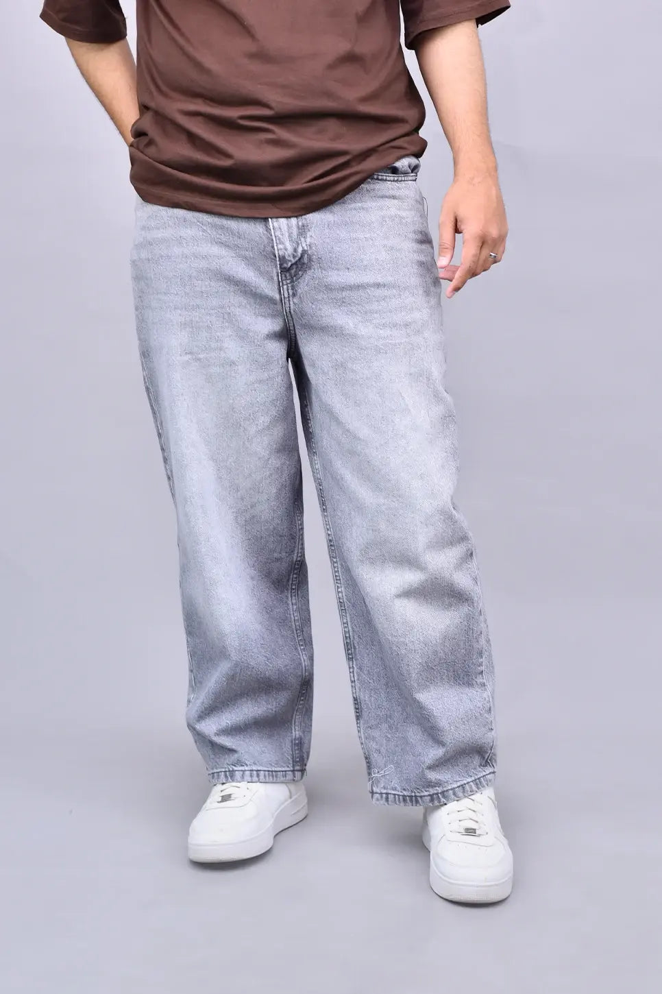 Basic Baggy Fit Jeans