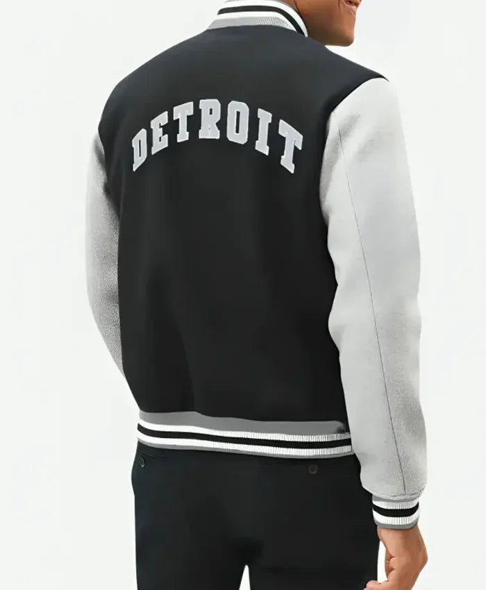Beverly Hills Cop Axel F Detroit Varsity Jacket
