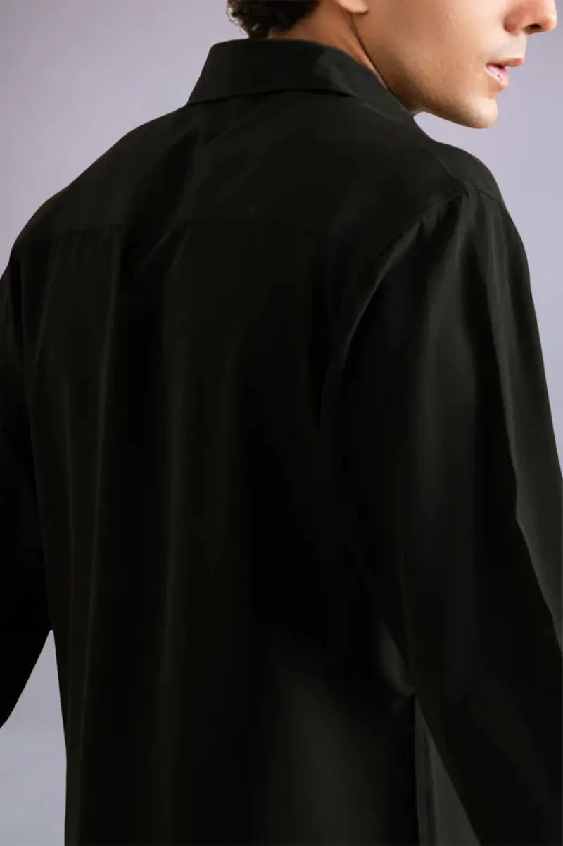 BlackClassicSleekShirt