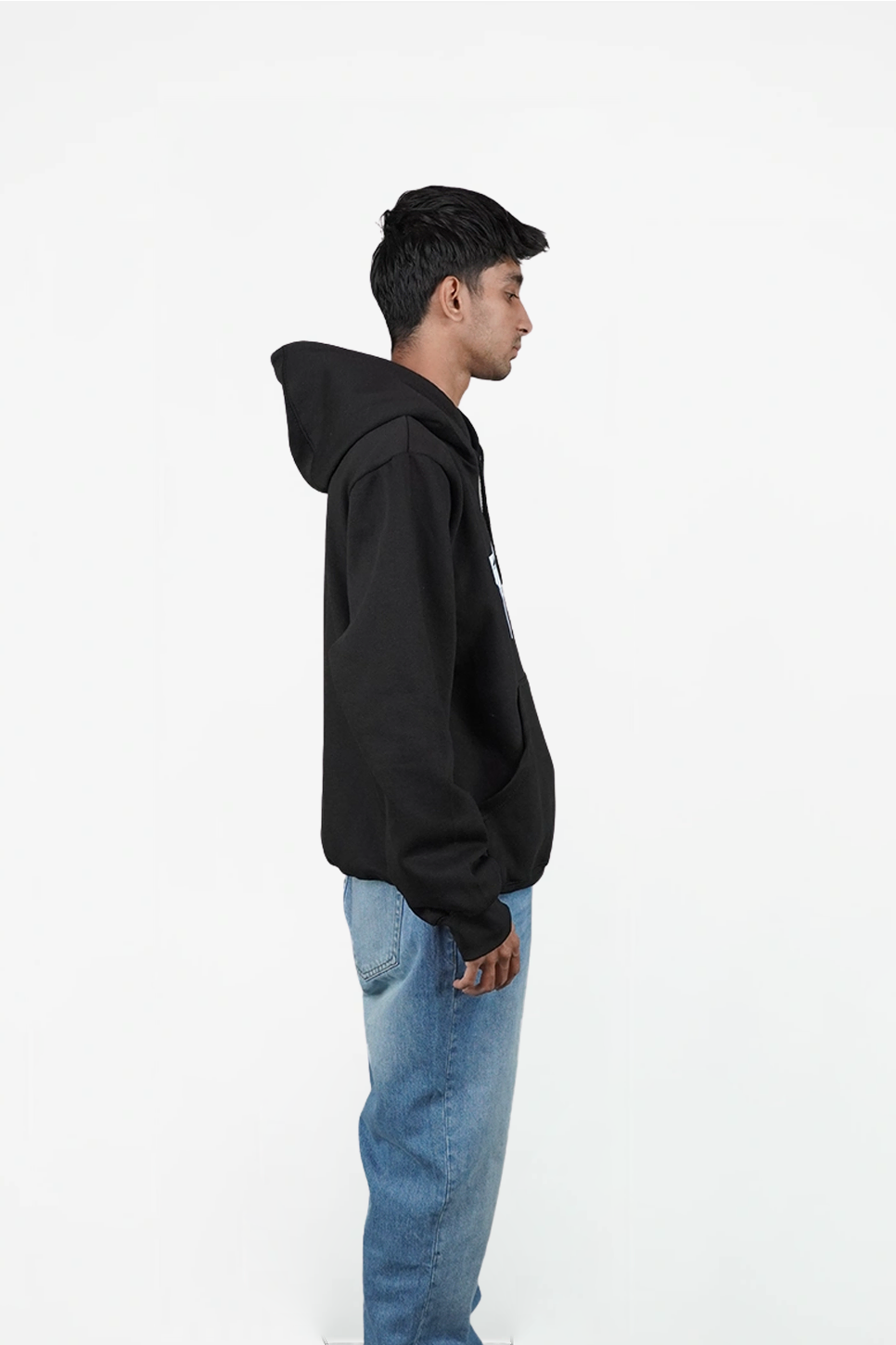 Black Pullover Hoodie-Unisex