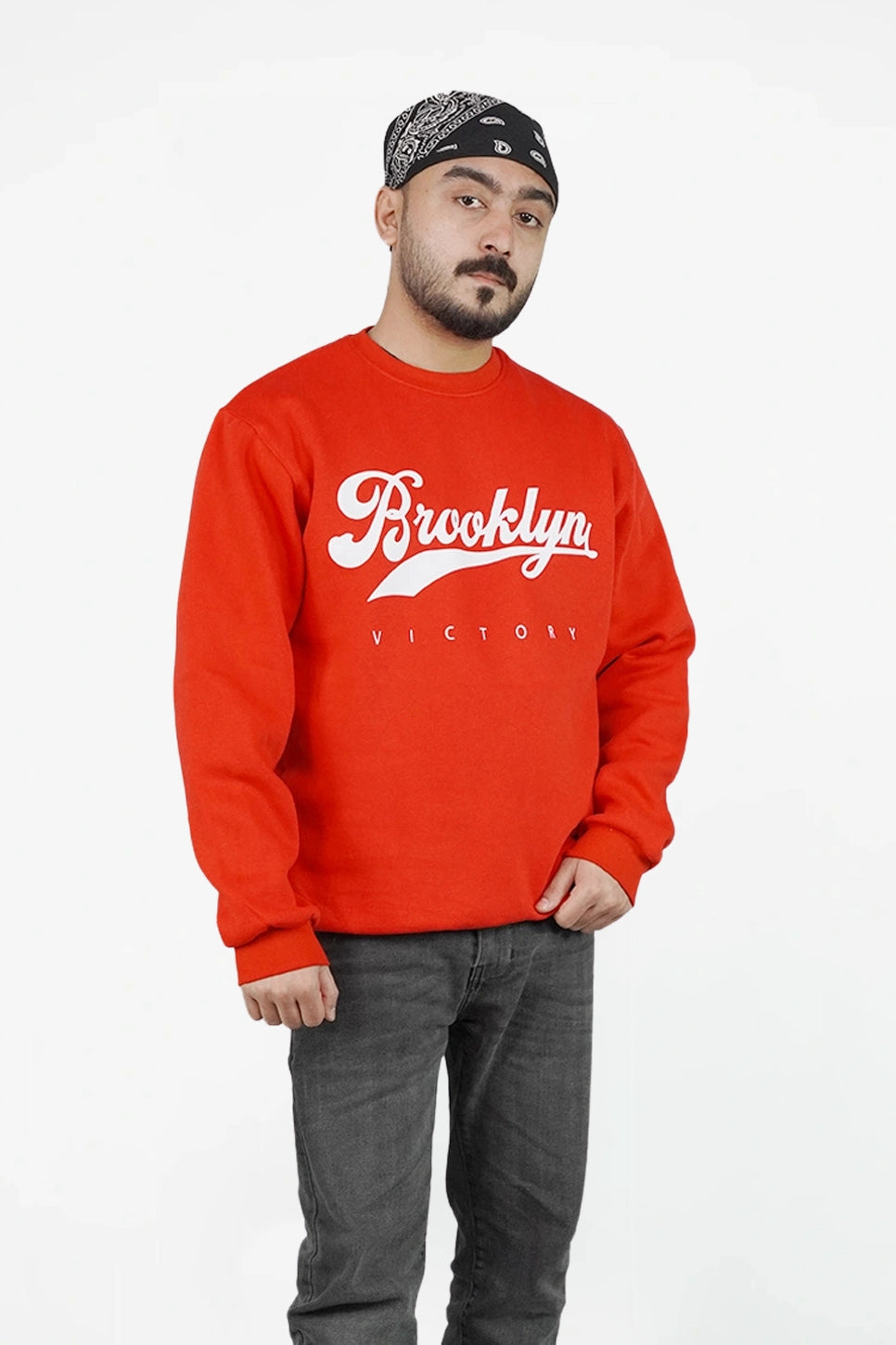 Brooklyn Victory Red Sweatshirt