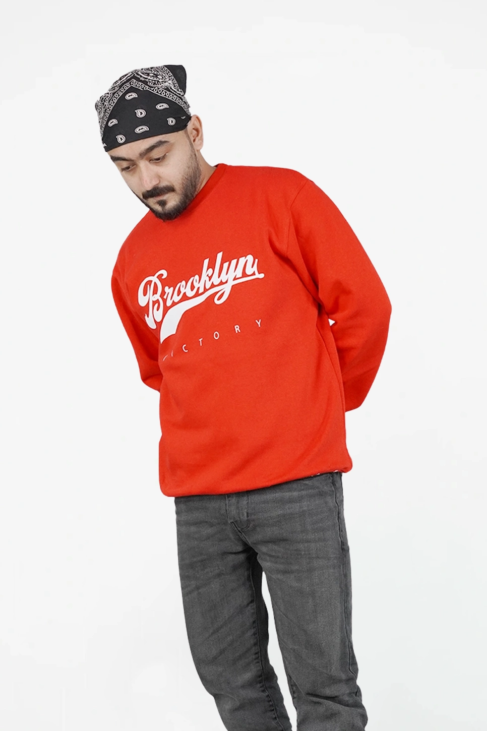 Brooklyn Victory Red Sweatshirt