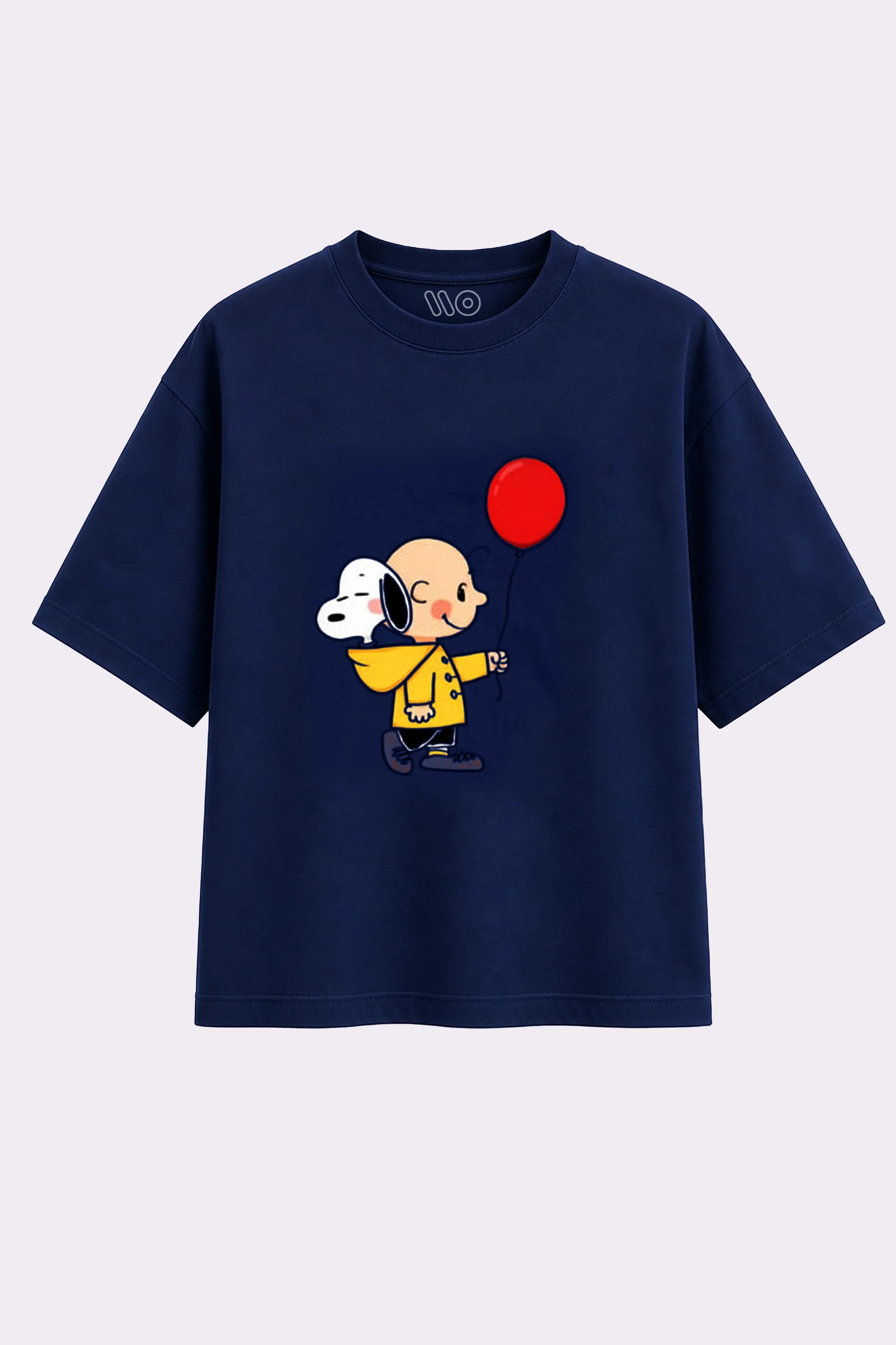 Charlie & Snoopy Balloon Graphic T-Shirt