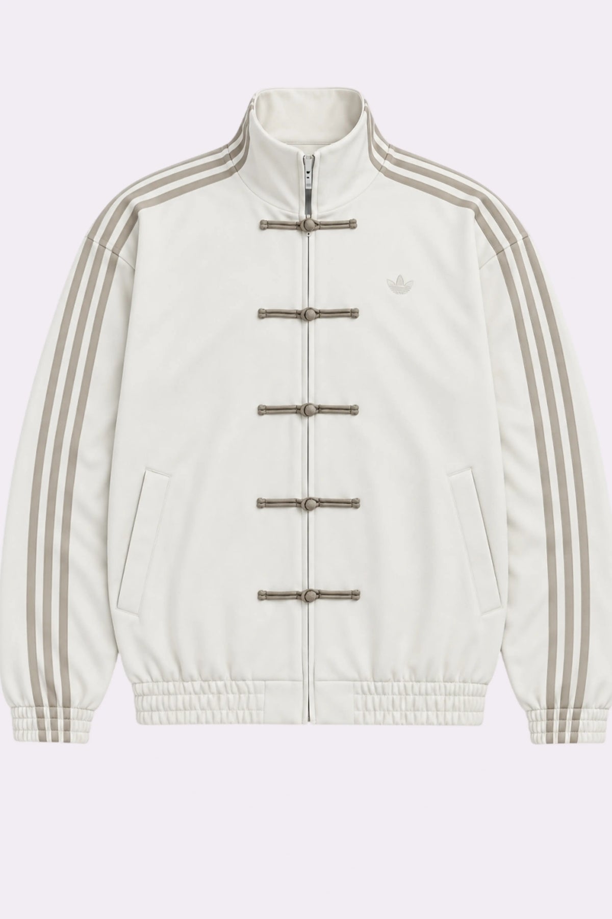 Chinese New Year White Tang Track Jacket