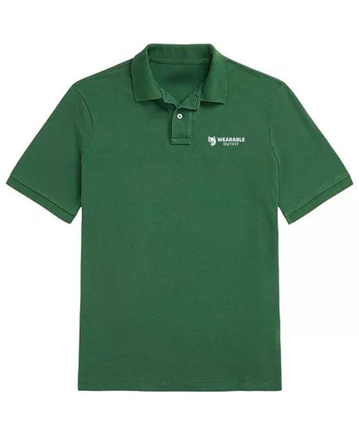 Classic Cut Polo T-Shirt - Green