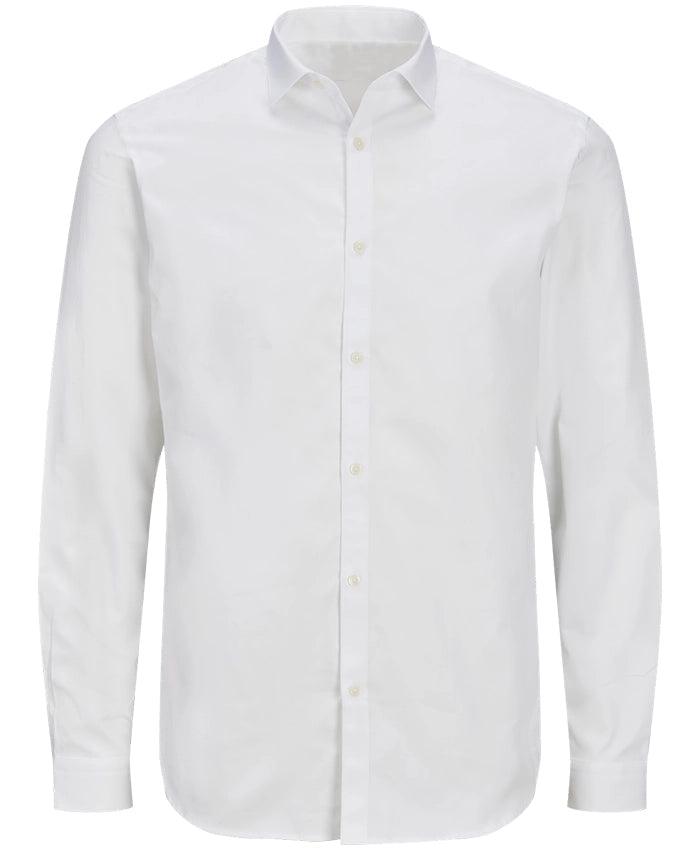 Classic Plain White Formal Dress Shirt