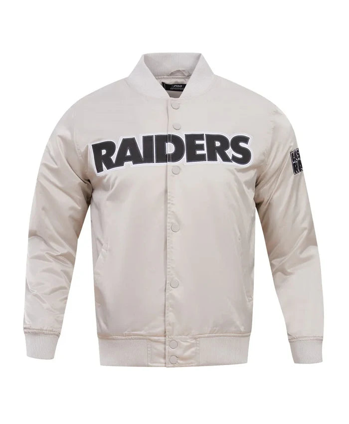 Connor Las Vegas Raiders Varsity Jacket