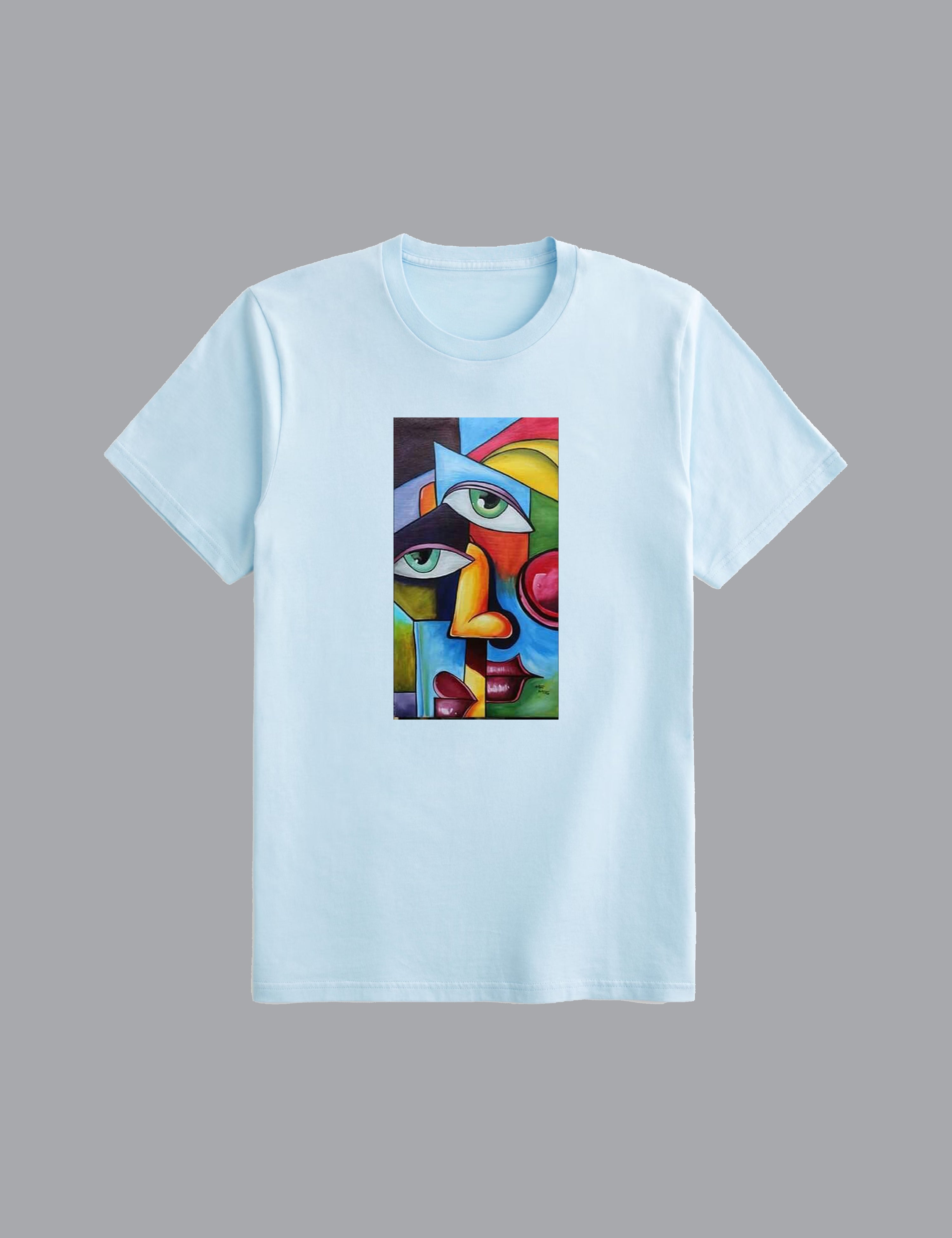 Cubism Face Tee