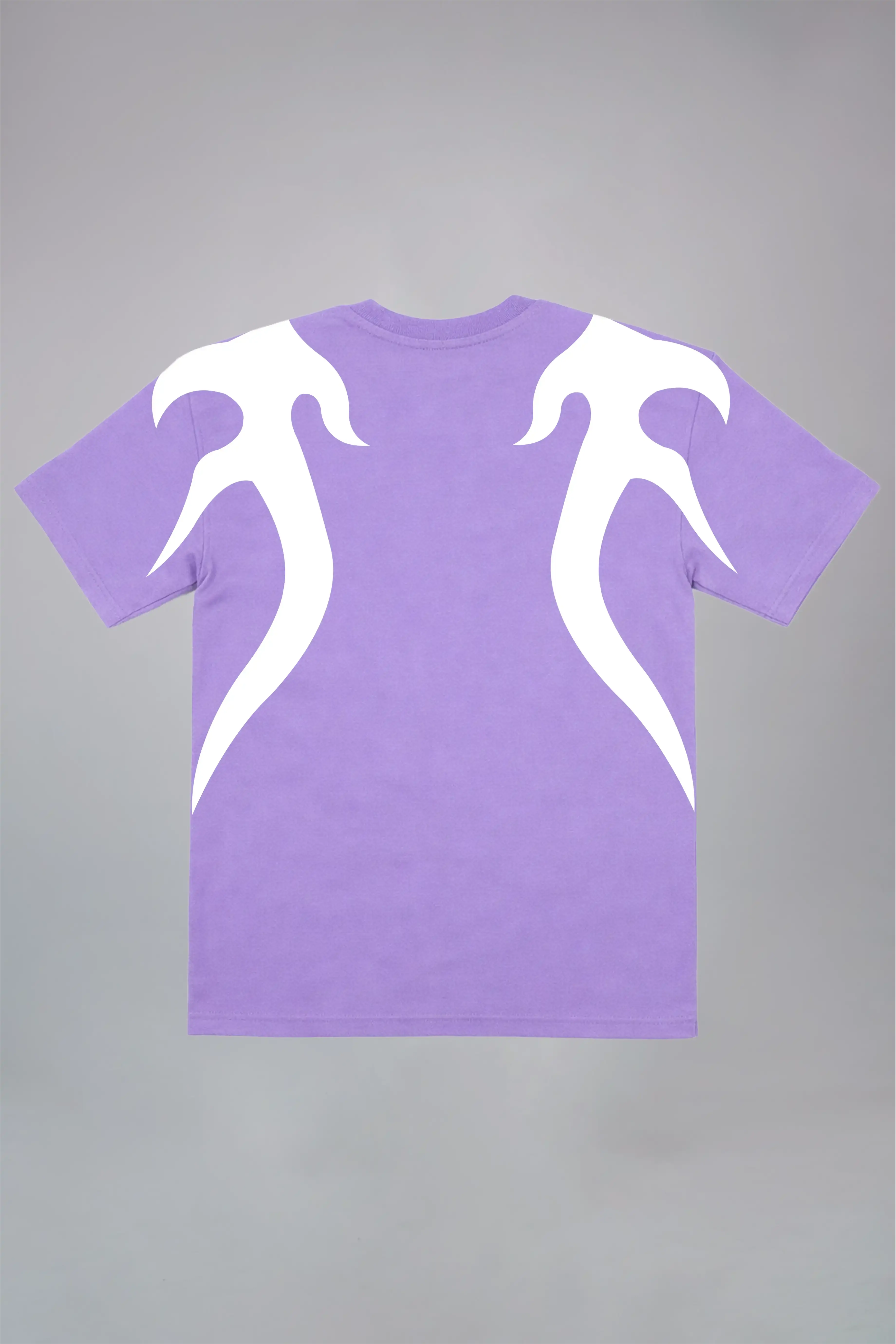 Cyber Flame Black Oversized T-Shirt