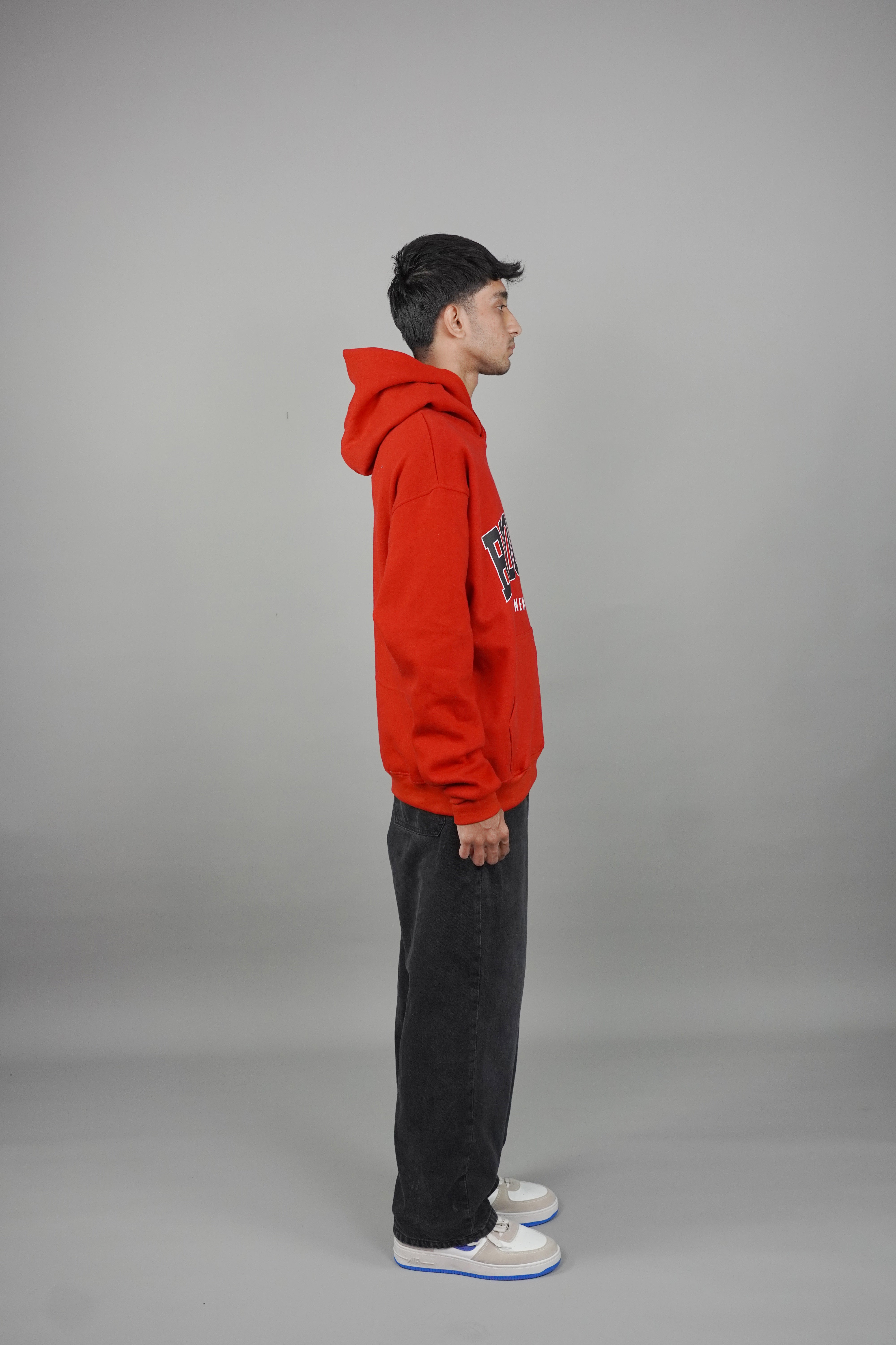 brooklyn New York Pullover Red Hoodie