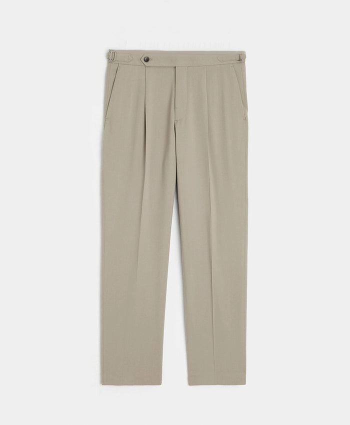 Double-Clasp Gurkha Pant - Stone