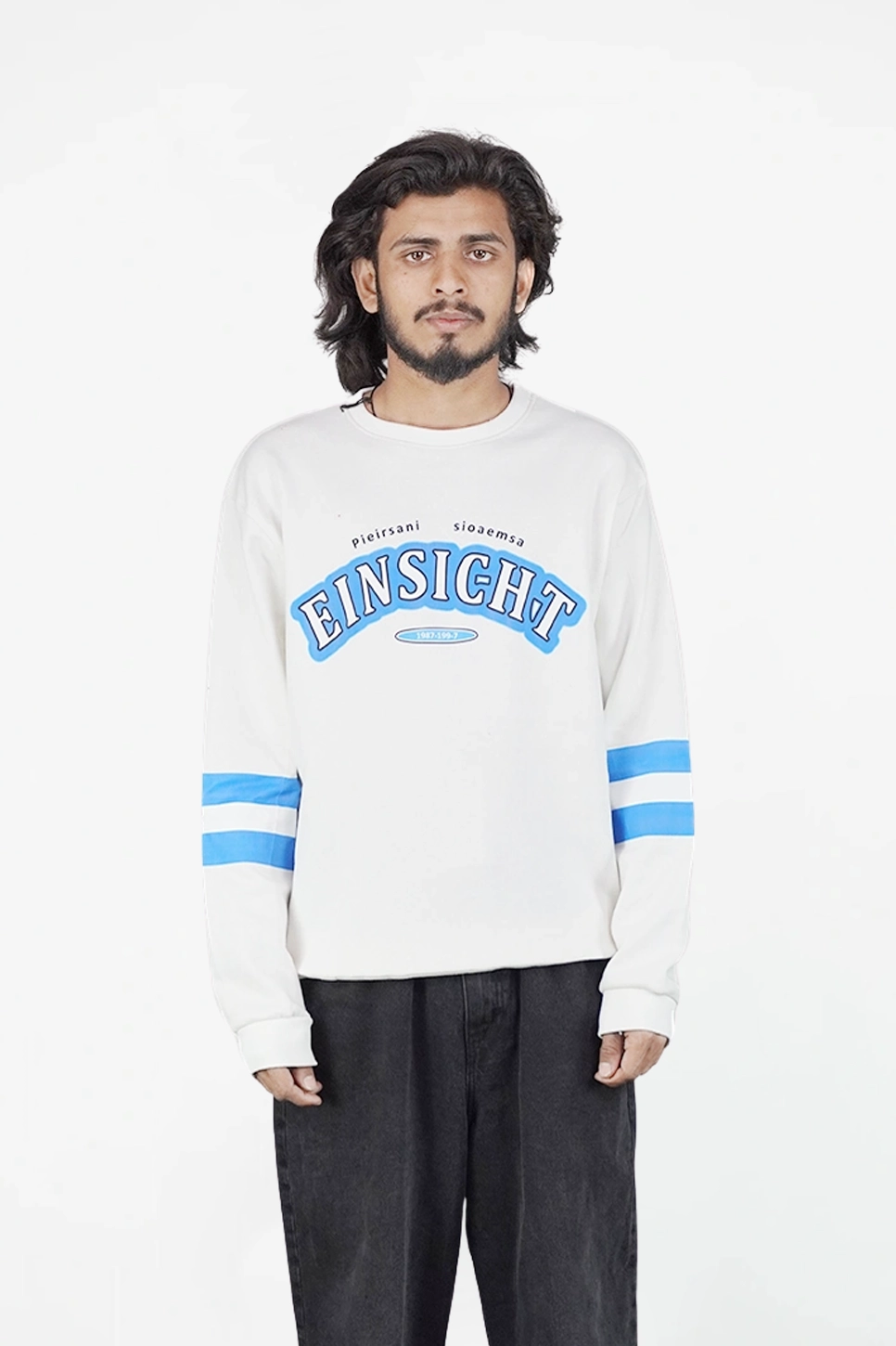 EINSIGHT Striped Sweatshirt