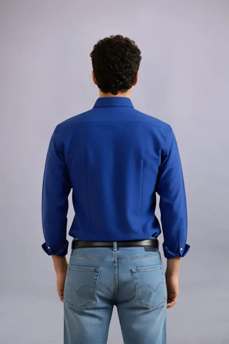 ElectricBlueOxfordShirt