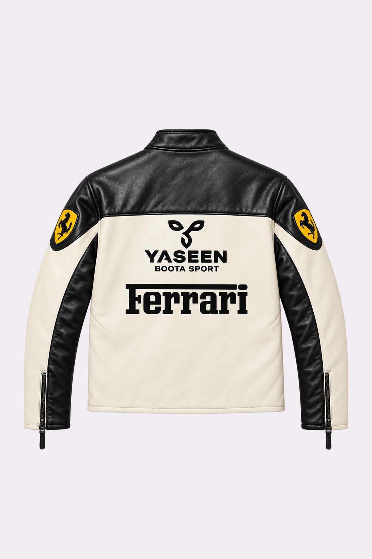 Ferrari Motorsport Leather Racing Jacket