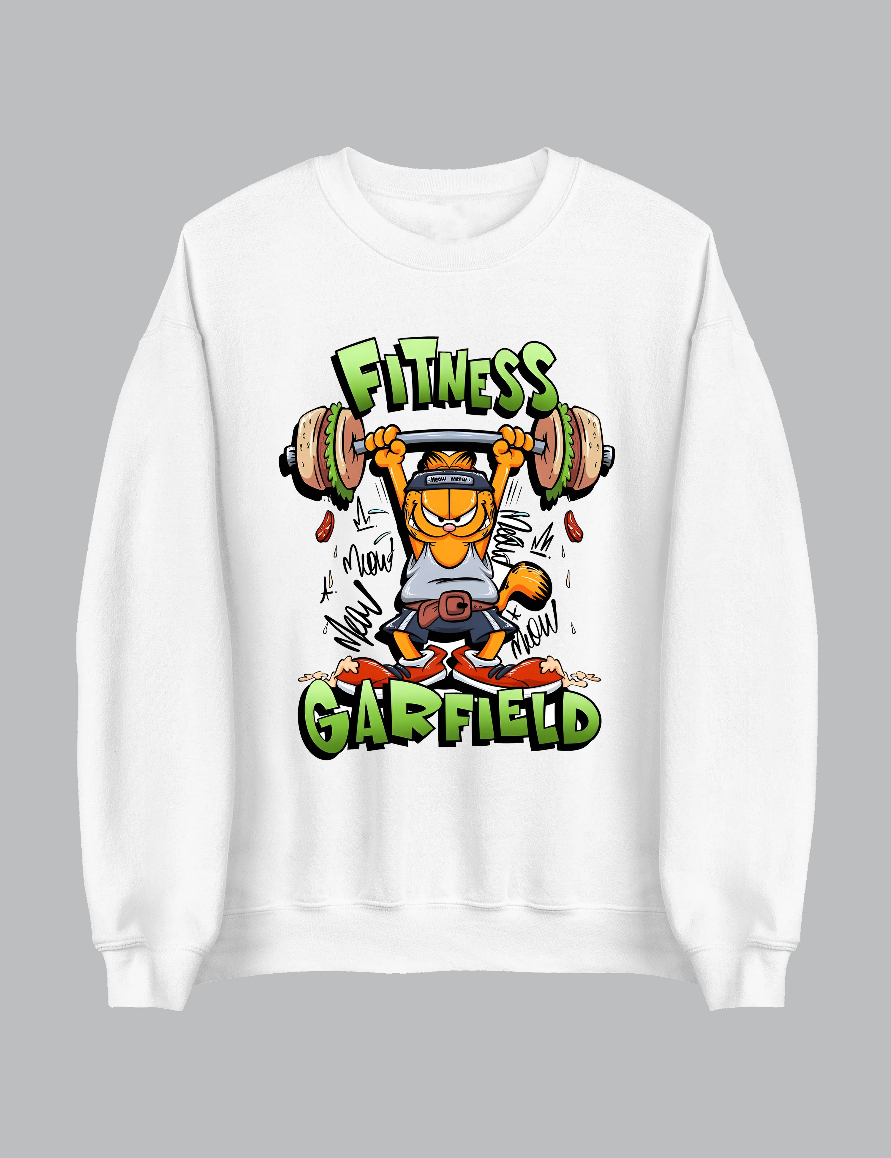 Fitness Garfield Sweatshirt