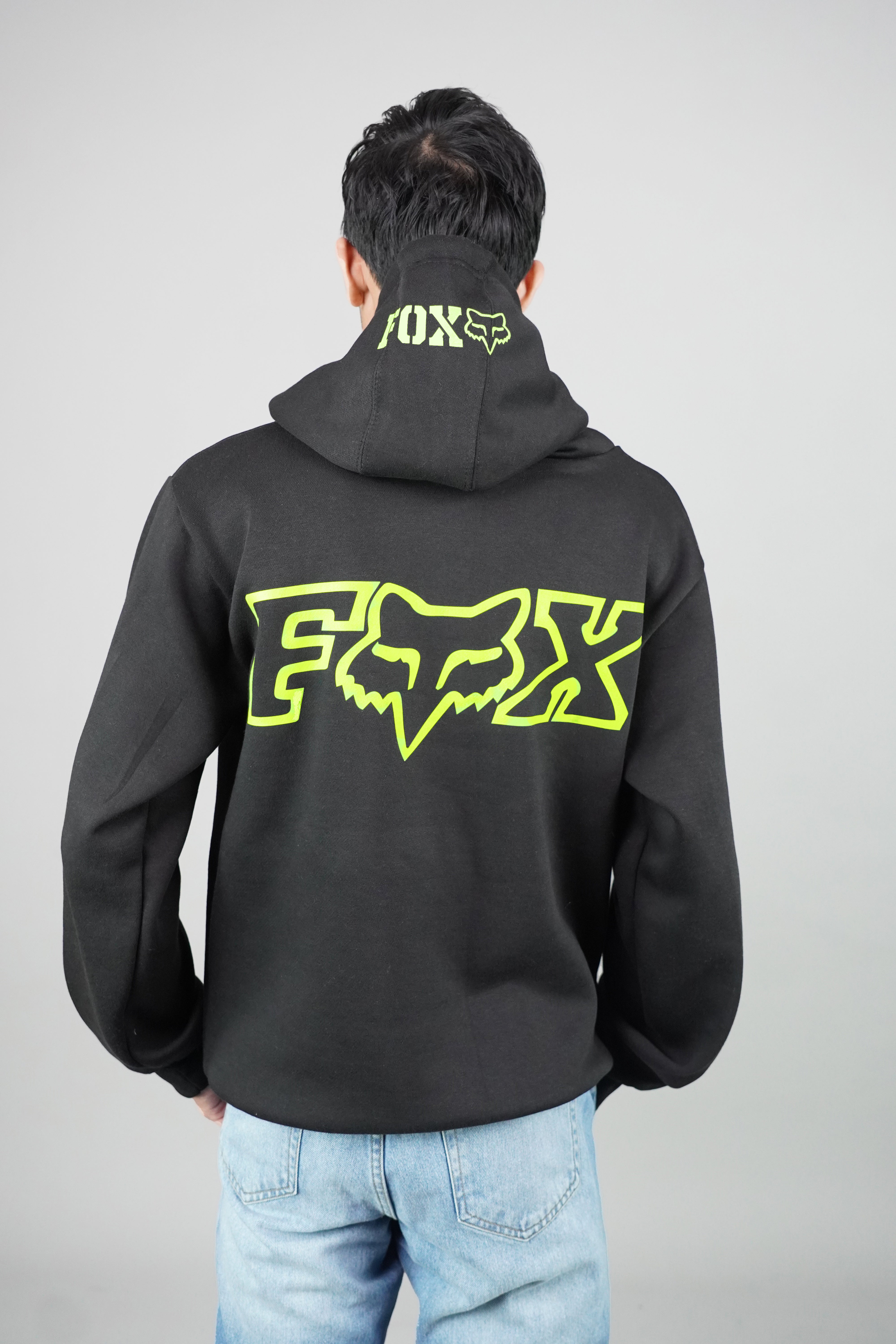 Fox Black Pullover Hoodie