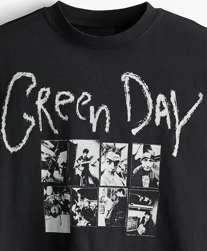 Green Day Drop Shoulder T-Shirt