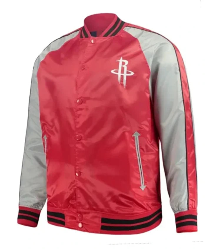 Houston Rockets Multicolor Varsity Jacket