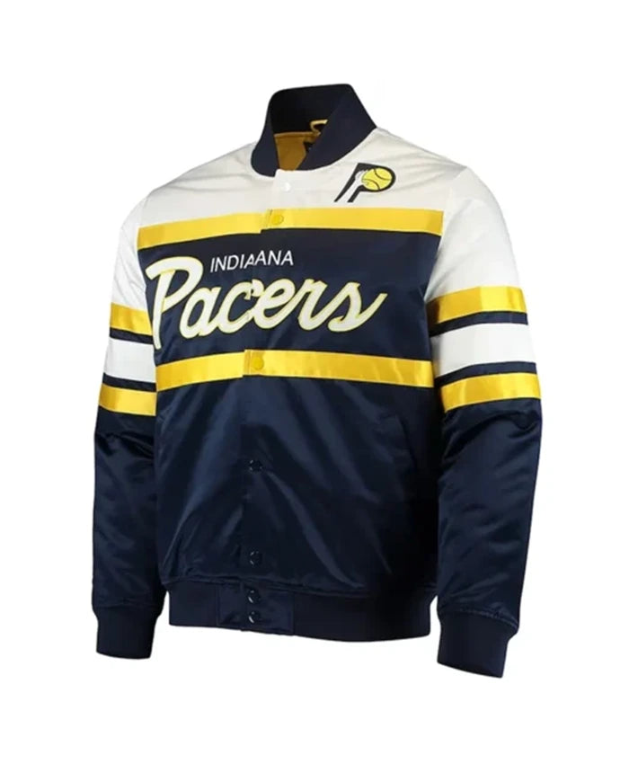 Indiana Pacers Special Script Varsity Jacket