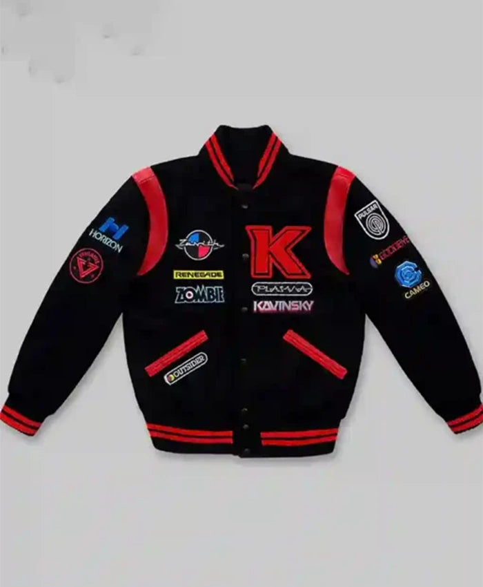 Kavinsky Reborn Letterman Varsity Jacket
