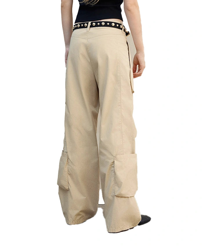Loose-Fit Cotton Cargo Pant