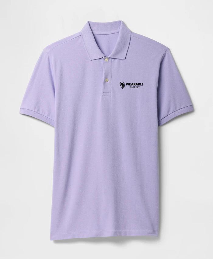 Modern Fit Polo T-Shir t - Purple