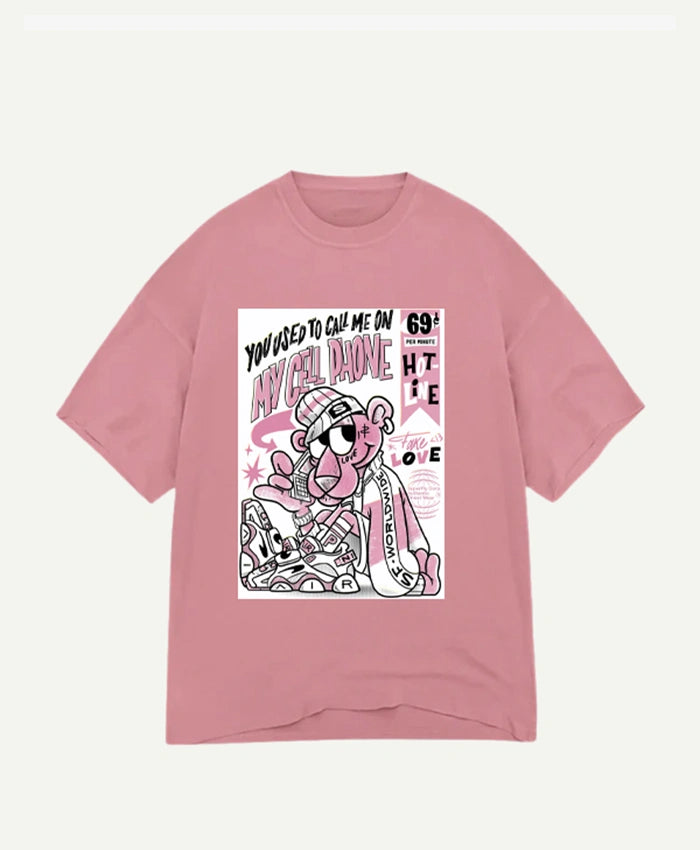 Pink Panther Oversized T-Shirt