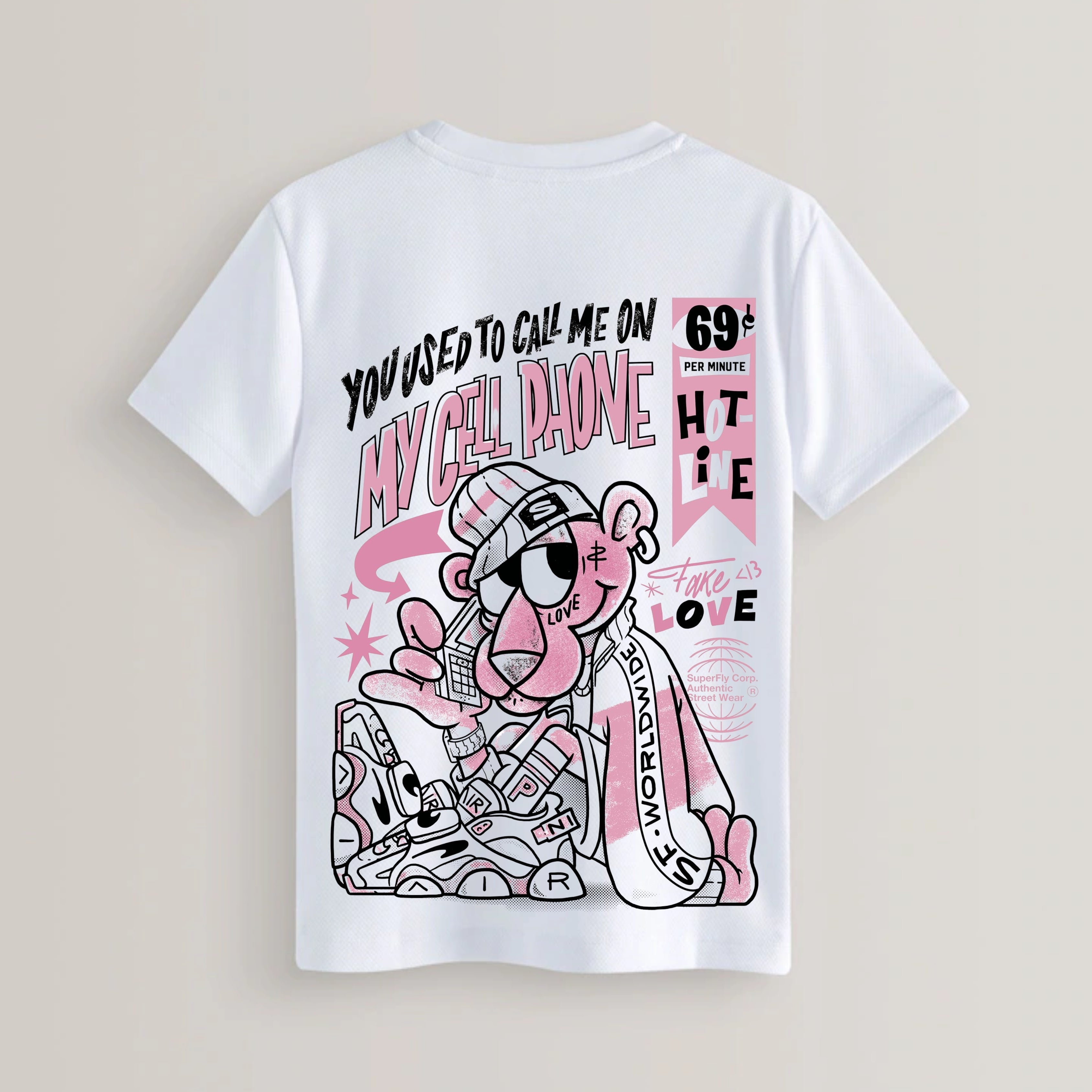 Pink Panther T-shirt - Unisex