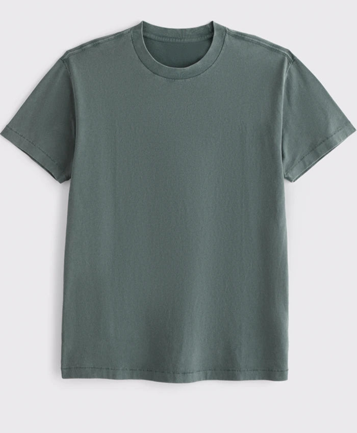 Plain Charcoal Green T-shirt