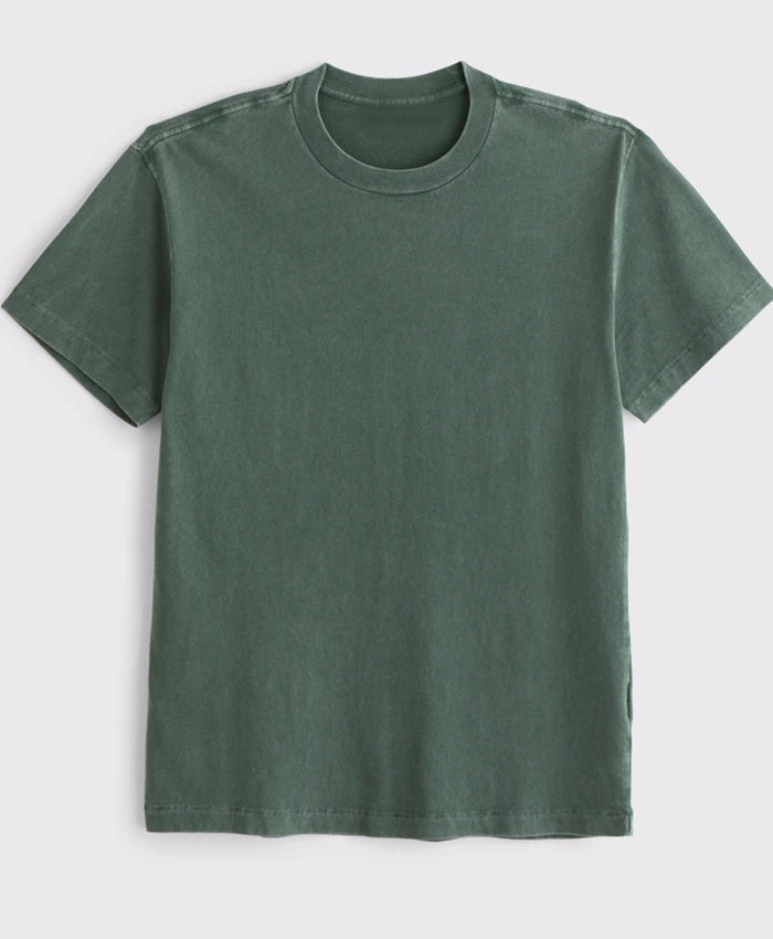 Plain Dark Green T-shirt