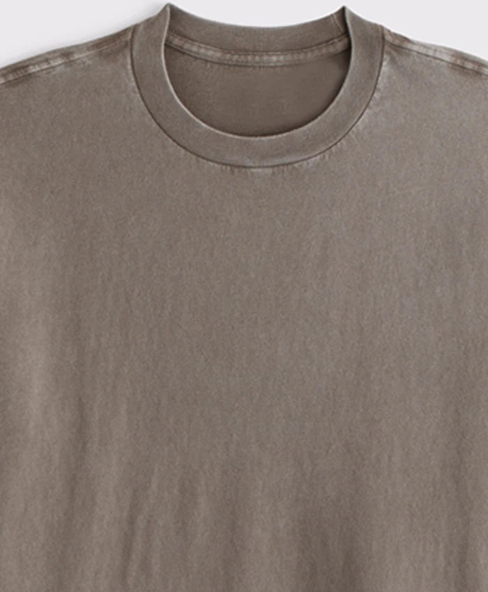 Plain Light Brown Tees