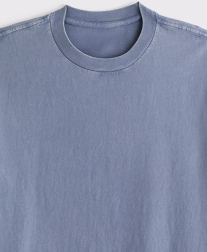 Plain Light Blue Tees