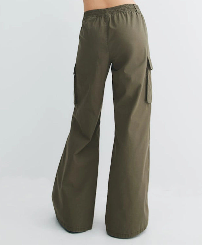 Relaxed Fit Cotton Cargo Pant