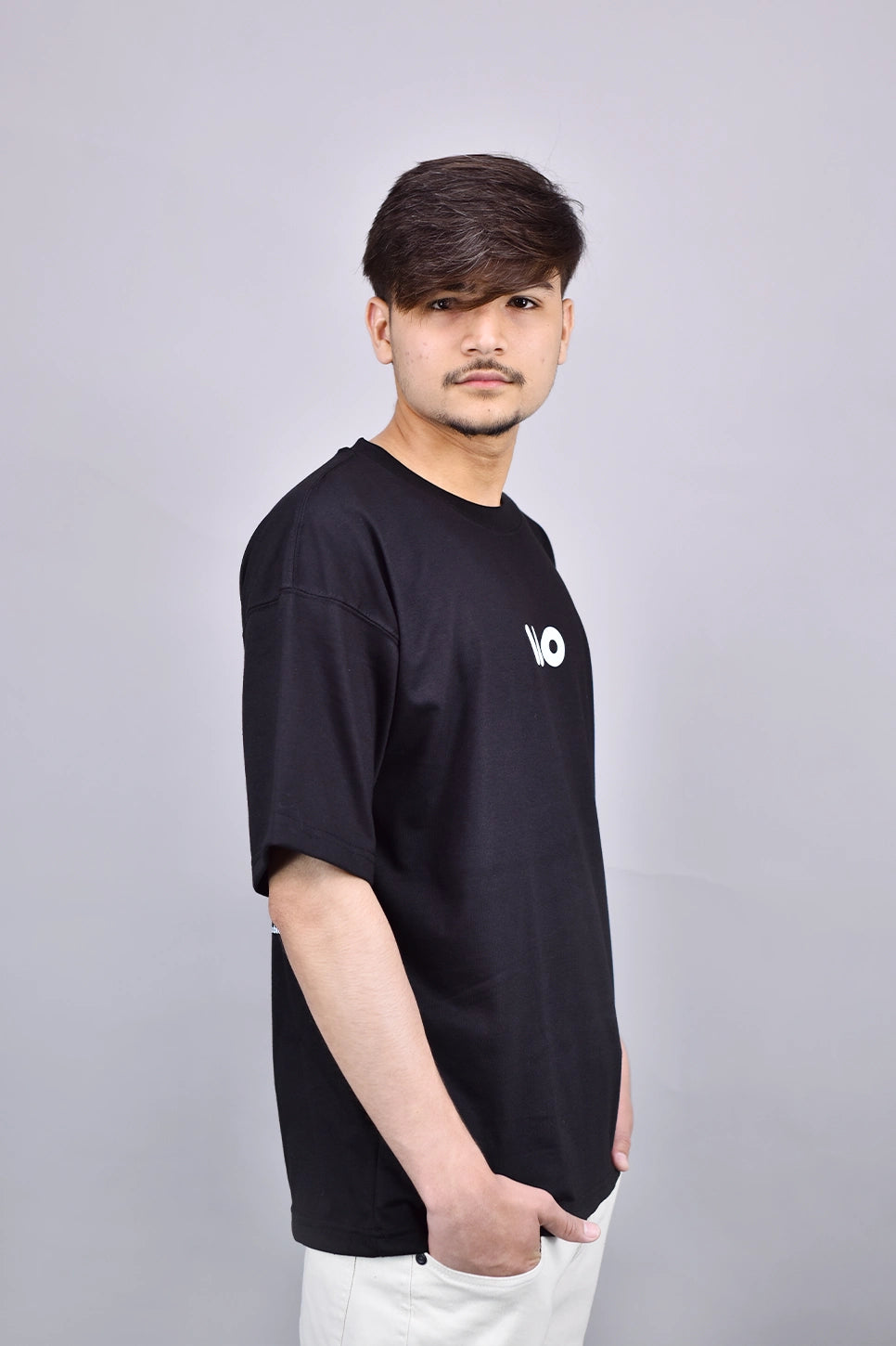 Rhythm of Fetch Music Oversized T-Shirt