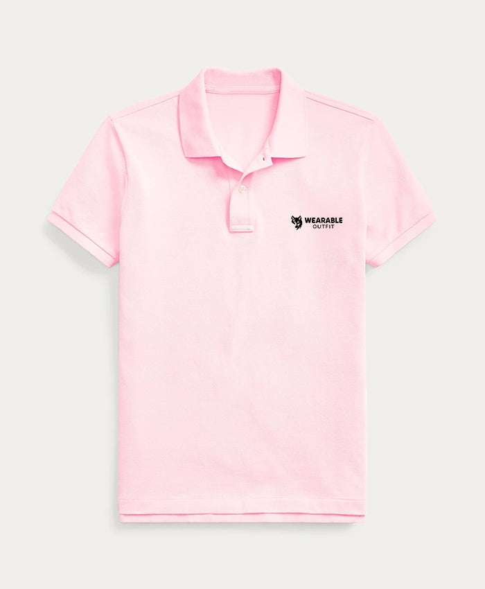Signature Classic Fit Pink Polo Shirt